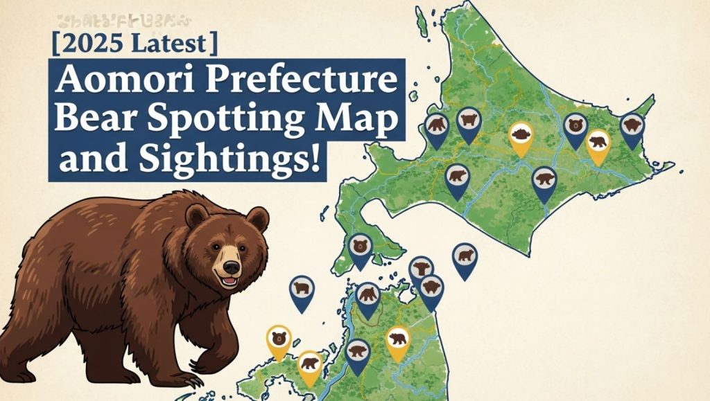Headline [2025 Latest] Aomori Prefecture bear sighting map and sighting information!
