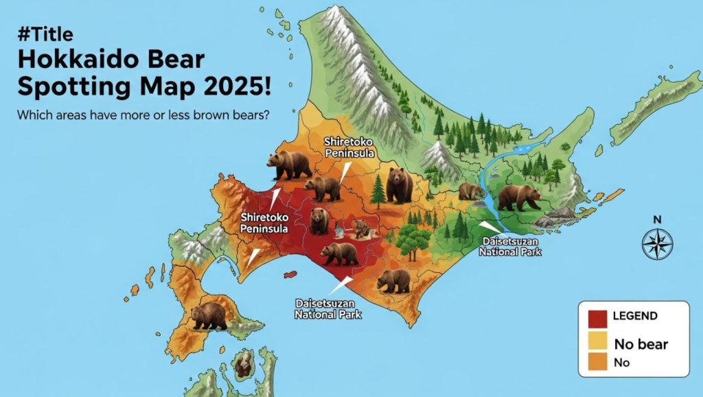 見出し「北海道でヒグマが多い地域・出ない地域は？」下の挿入画像