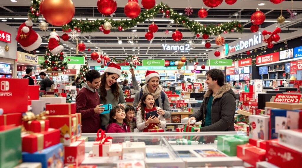ヤマダ電機でSwitch2クリスマス版の確率倍率と攻略法|