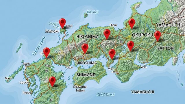 見出しH2 「中国地方・都道府県別！2025年熊出没マップと目撃状況の傾向分析」の下に挿入する画像