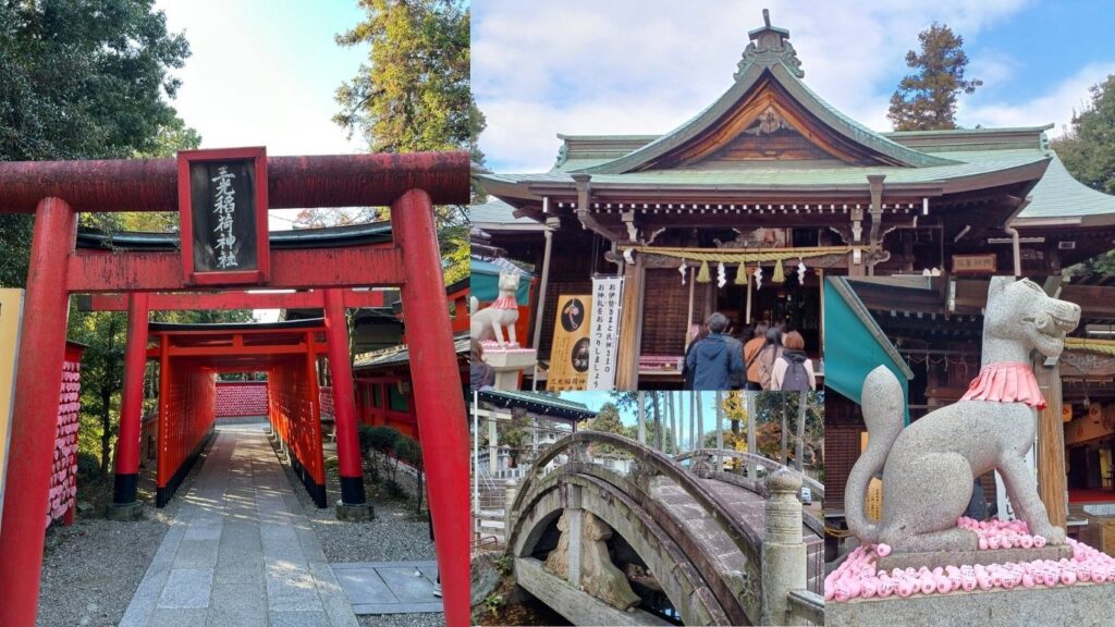 三光稲荷神社の鳥居や境内の様子の実写画像